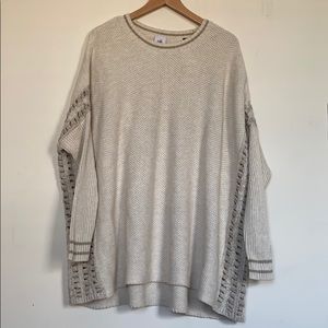 Cabi Slip Stitch Sweater M
